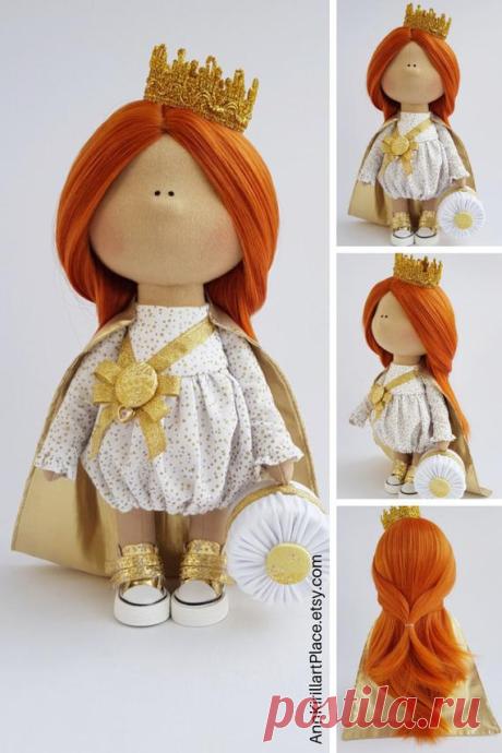 Princess Doll Queen Doll Rag Doll Fabric Doll Decor Doll | Etsy