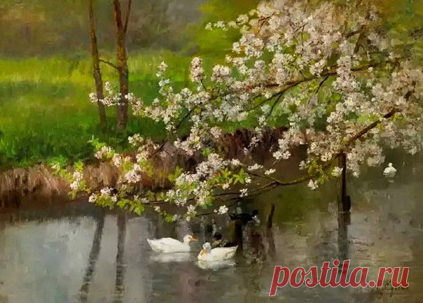 МАРИ ЭГНЕР (1850-1940) -  австрийская художница. / Удивительное искусство