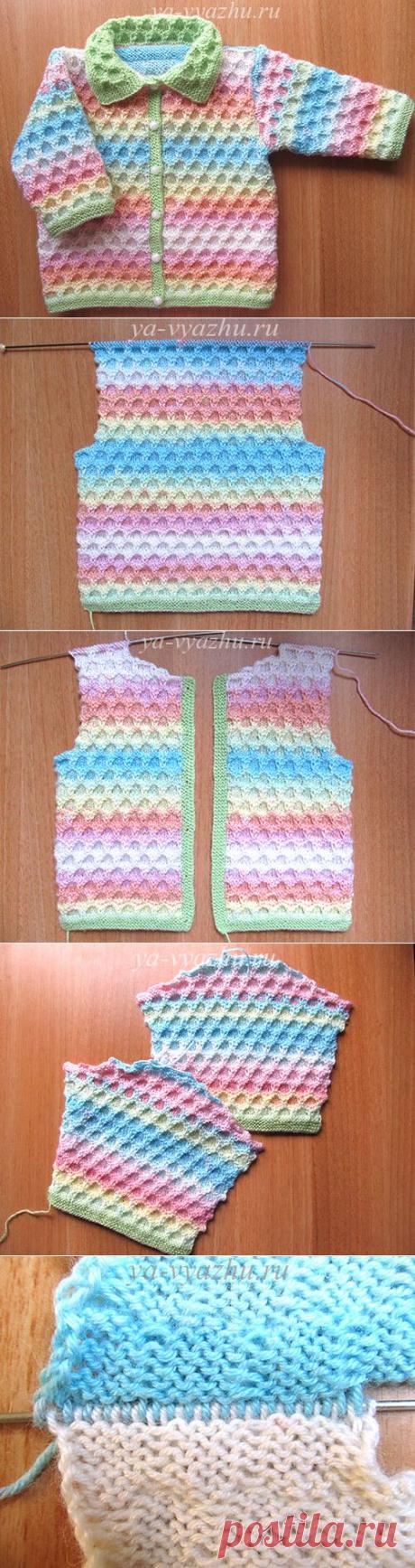 кофточка карамелька