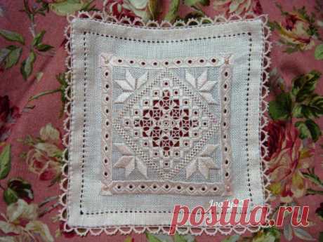 Whitework Embroidery: 已完成半成品