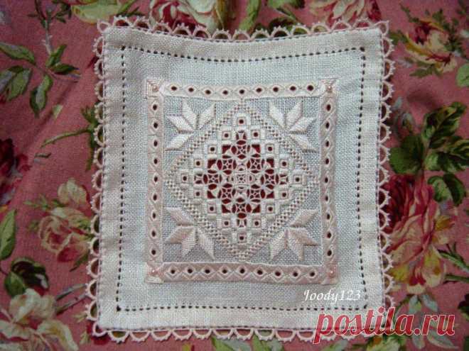 Whitework Embroidery: 已完成半成品