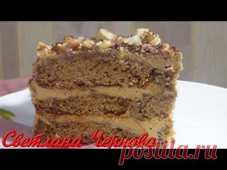 ТОРТ без выпечки из овсяного печенья .ОЧЕНЬ ПРОСТОЙ РЕЦЕПТ/CAKE without baking