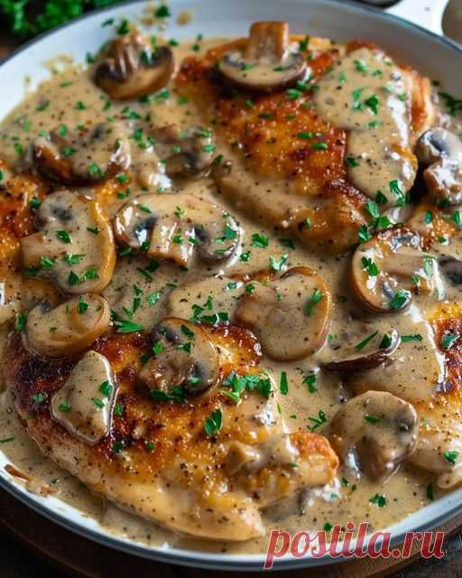 Hähnchen Pilzpfanne in 15 Minuten mit 150 g Champignons - Kochen Mit Uns