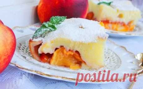 Клафути с персиками (нектаринами) | Готовьте с нами