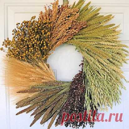Колоски пшеницы — настоящая сокровищница стильных идей — HandMade