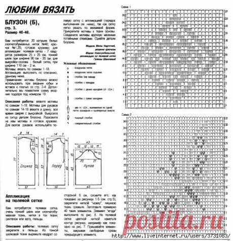 Вязание крючком + ткань. (Идеи из интернета)