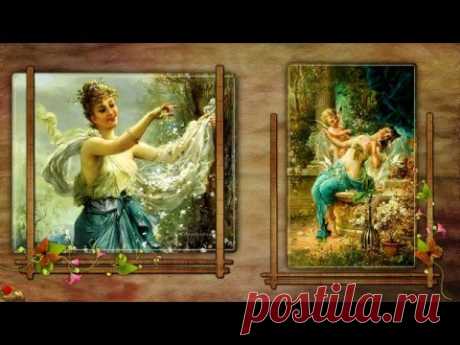 ШЕДЕВРЫ ЖИВОПИСИ   ПОТРЯСАЮЩИЕ КАРТИНЫ Hans Zatzka Ханс Зацка