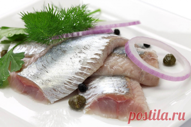 Вкус селедки зависит от пола рыбы