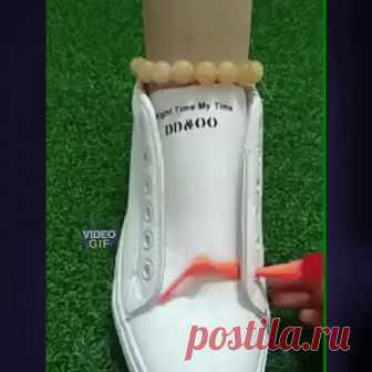 Красивая шнуровка!