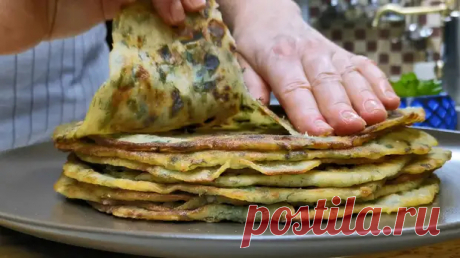 Самые ленивые и самые тонкие Кутабы из картошки на скорую руку - Будет вкусно - Медиаплатформа МирТесен