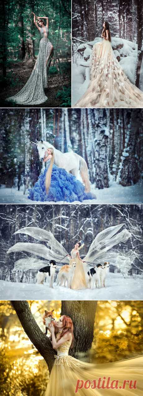 Fairy Tales Come True! 25 Magical Fantasy Bridal Portraits You'll Love! - Praise Wedding