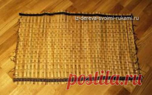 Плетение циновки из рогоза своими руками