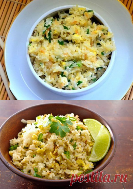 Рис с чесноком. Вроде так просто, а как вкусно получается! Такой рис намного вкуснее отварного!