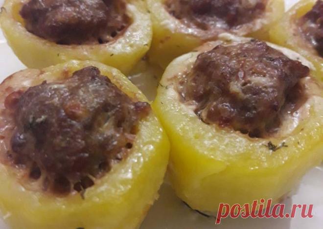Фаршированный картофель Автор рецепта Екатерина - Cookpad