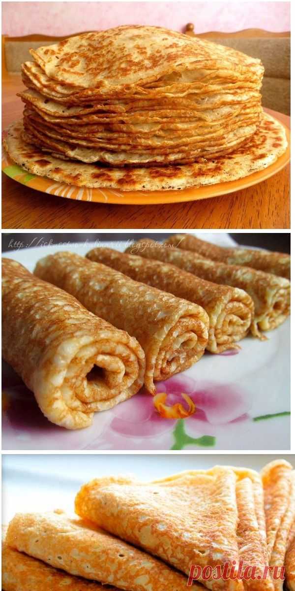 Сложно устоять, когда на столе такая вкуснота - НЕОБЫЧНЫЕ ТВОРОЖНЫЕ БЛИНЫ