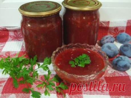 Нежнейший Соус ткемали с помидорами "Вкус Востока" "Горячий" соус для горячо любимых гостей!