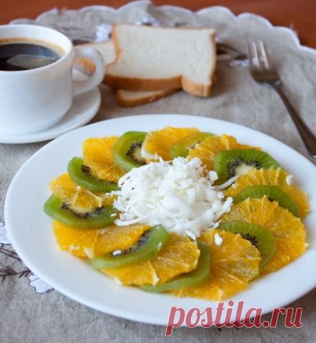 Пошаговый фото-рецепт витаминного салата с кокосом | Десерты | Вкусный блог - рецепты под настроение