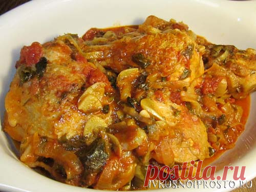 Чахохбили из курицы - пошаговый рецепт с фото | И вкусно и просто