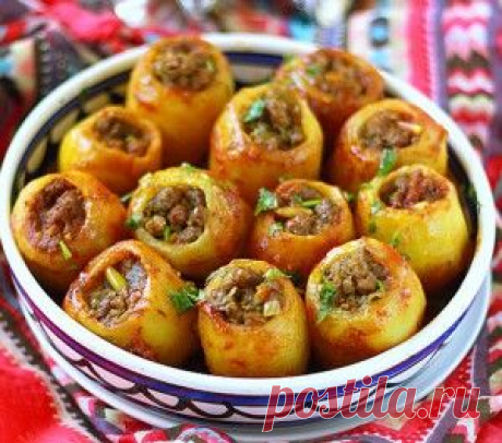 Фаршированный картофель | Самые вкусные рецепты