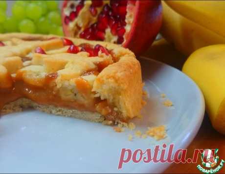 Пирог с бананом и вареной сгущенкой – кулинарный рецепт