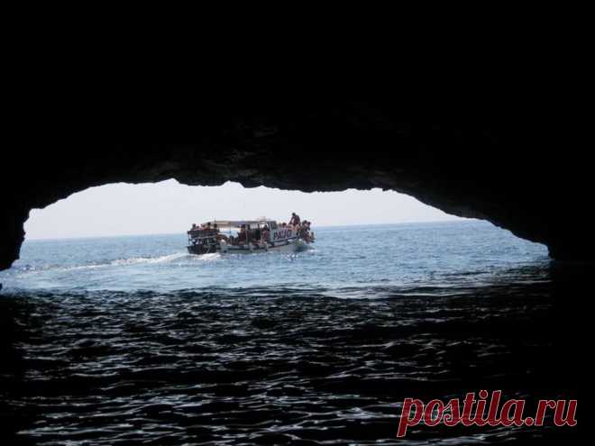 (2) This is Montenegro
Plava Spilja (Blue Grotto) – Blue Cave

There are many tours that offer you a chance to scuba dive or snorkel in the Blue Grotto, called Plava Spilja by local residents. The Blue Grotto is a short, 10-minute boat ride away from Herceg Novi, which is also famous for its beaches, eclectic bars and restaurants, and vibrant nightlife.