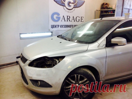 Кузовной ремонт Форд Фокус 1 хэтчбек (Ford Focus I Hatchback) в Санкт-Петербурге – работы кузовного центра Garage