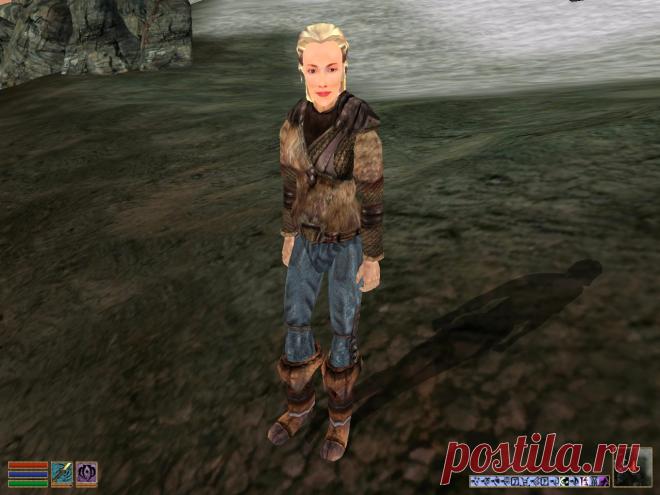 Эрна Спокойная (Erna the Quiet), нордка-обывательница, имеющая свой дом в деревне Скаалов. Любовница Брандра, жена которого закажет ее убить (квест «Отвергнутая женщина»).
Erna the Quiet, a Nord commoner who has her own house in the Skaal Villige. Mistress of Brandr, whose wife will order her to be killed (quest «A Woman Scorned»).