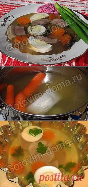 Рецепт: Язык заливной