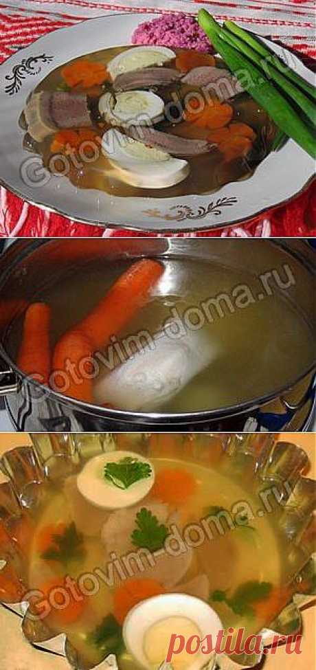 Рецепт: Язык заливной