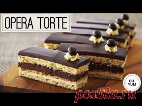 Opera Torte Recipe - OH YUM with Anna Olson
