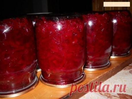 Изумительная закуска из свеклы на зиму. Готовлю третий год подряд! | Таки Вкусно