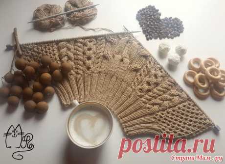 Свитер Рубан - новое веяние в мире моды - описание и схема вязания