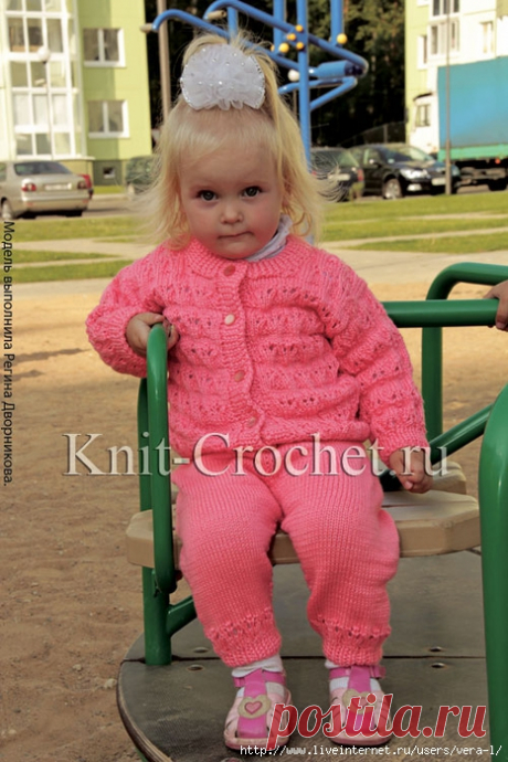 КОСТЮМ ДЕТСКИЙ СПИЦАМИ.