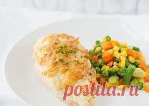 Курица запеченная под сметаной с сыром - LoveEat - Гастрономическая Социальная Сеть