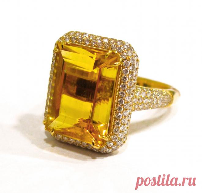 Драгоценный камень - Гелиодор (дар солнца)!