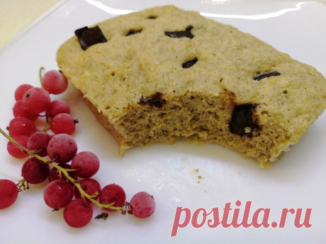 Без духовки с овсяной мукой и бананом.Быстрый ПП десерт | Рецепты ПП - худеем вкусно! | Дзен