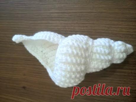 SPİRAL DENİZ KABUĞU (AMİGURUMİ )crochet spiral shell