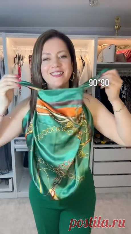 Один платок — миллион образов… #irenebutsch #fashionstyle #tips #fashion #schal #scarf