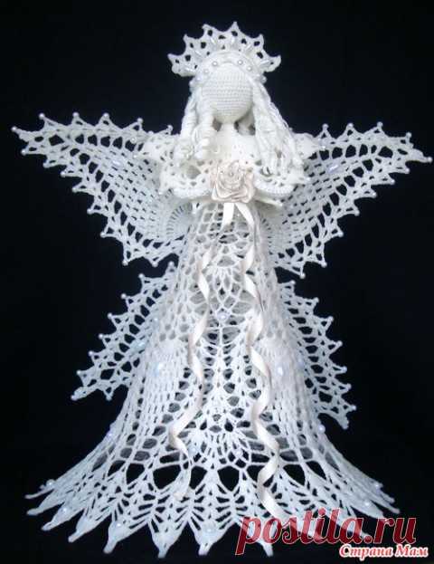 Ангел крючком, более 30 схем вязания с описанием и видео-уроками