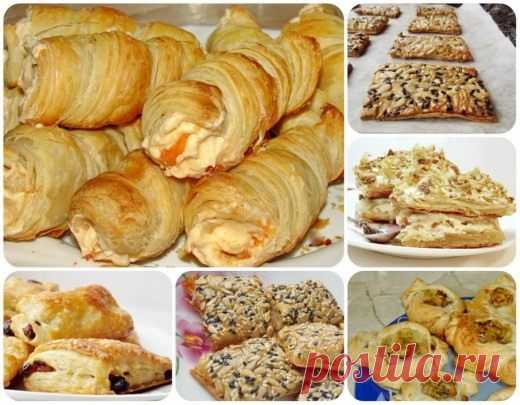 10 рецептов из слоёного теста + 