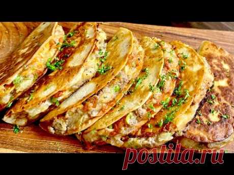 Он такой вкусный, что готовлю его почти каждый день. рецепт ужина asmr