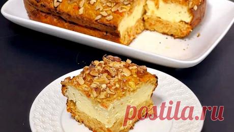 Вкусный творожный пирог с овсяным слоем - пошаговый рецепт со 100% результатом | Домашние рецепты. Кулинарные истории и легенды | Дзен