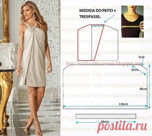 Летние платья и сарафаны с простыми выкройками. Большая подборка