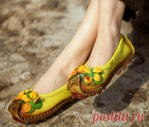 Handmade ShoesOxford Women Shoes Flat Shoes Personal от HerHis