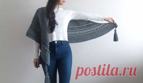 Free crochet pattern - Stormborn Wrap - for the frills