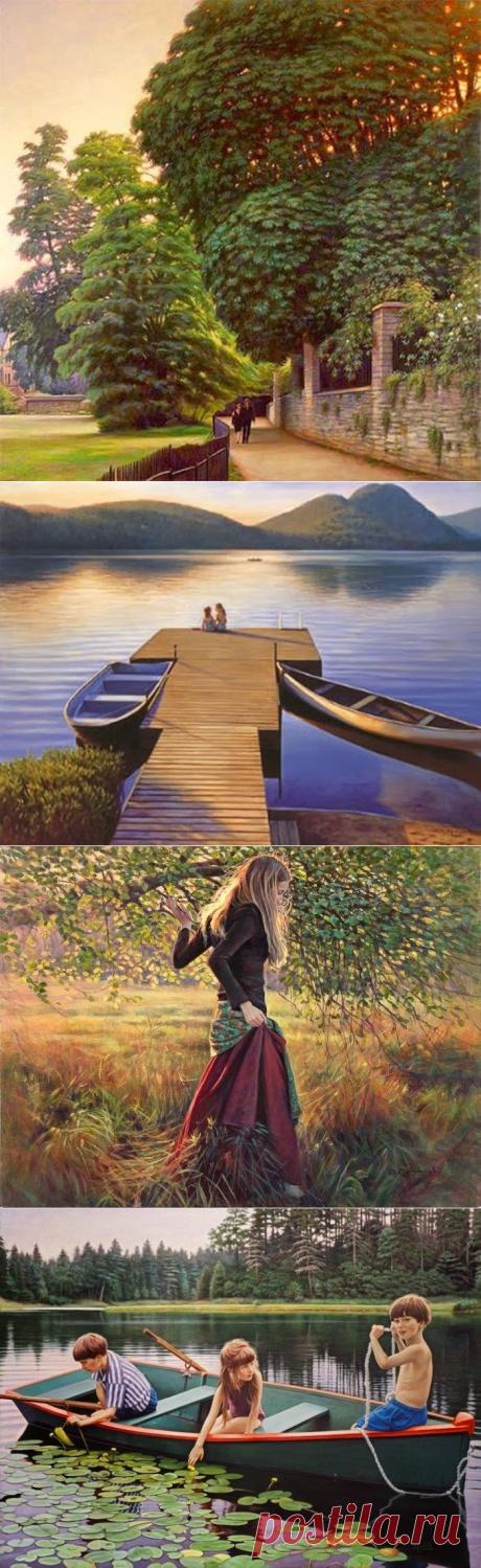 Современные художники. Реалистичные картины Даниэль Ричард
