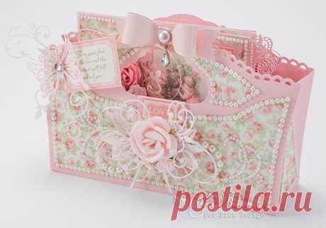 Pion Design Cherry Blossom Lane Flower Wagon | Tara's Craft Studio