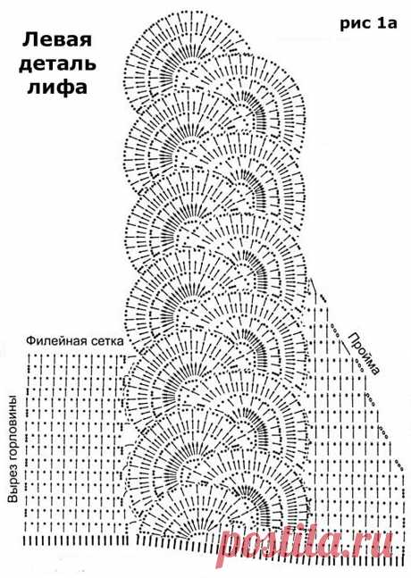 Роскошное черное платье крючком и сумочка | knitt.net | Все о вязании