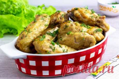 Куриные крылышки, запеченные в рукаве - пошаговый рецепт с фото на Повар.ру