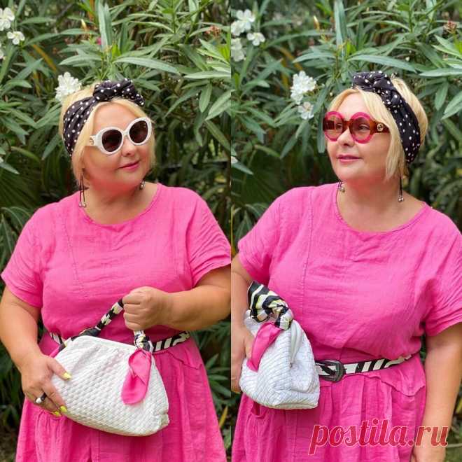 Стильная Пышечка Вера носит яркий 60+. Выглядит она бабушкой или светской дамой? | Бутик Полной Моды | Яндекс Дзен
